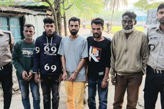 ভ্রাম্যমাণ আদালতের নির্দেশে ৫ মাদক কারবারীর বিভিন্ন মেয়াদে কারাদণ্ড